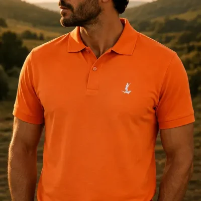 Polo com logótipo Cor do Monte