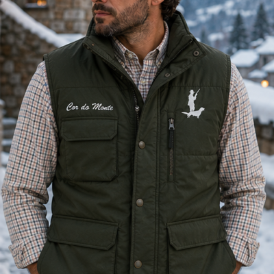 Colete de Inverno com logo Cor do Monte